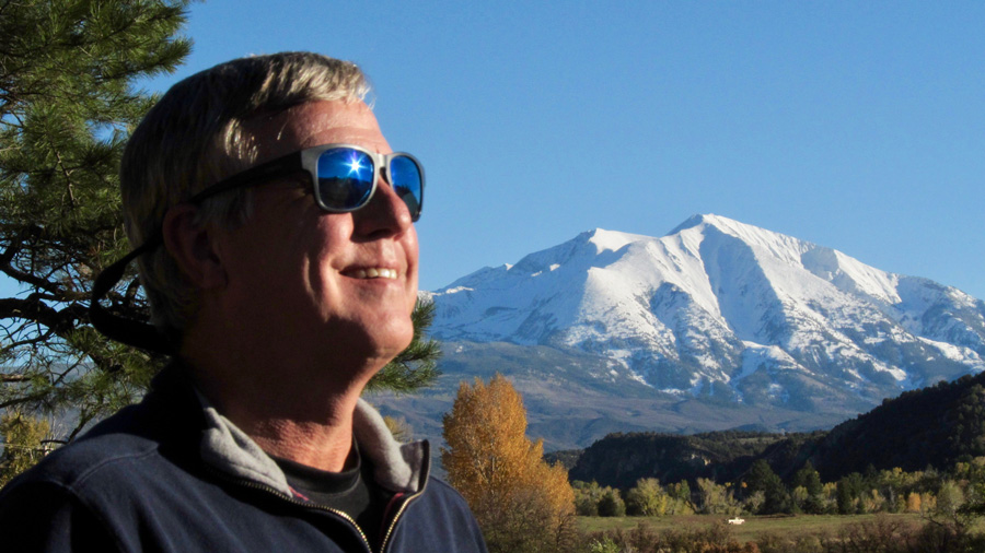 A happy man after his hot tub repair service in Roaring Fork Valley, CO